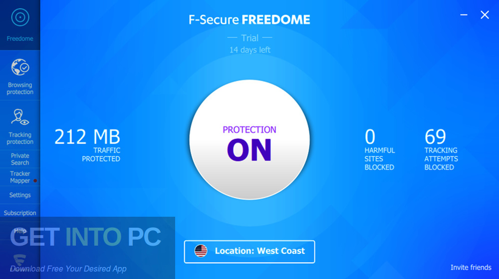 F-Secure Freedome VPN 2.54.73.0 With Crack Keygen {Latest}